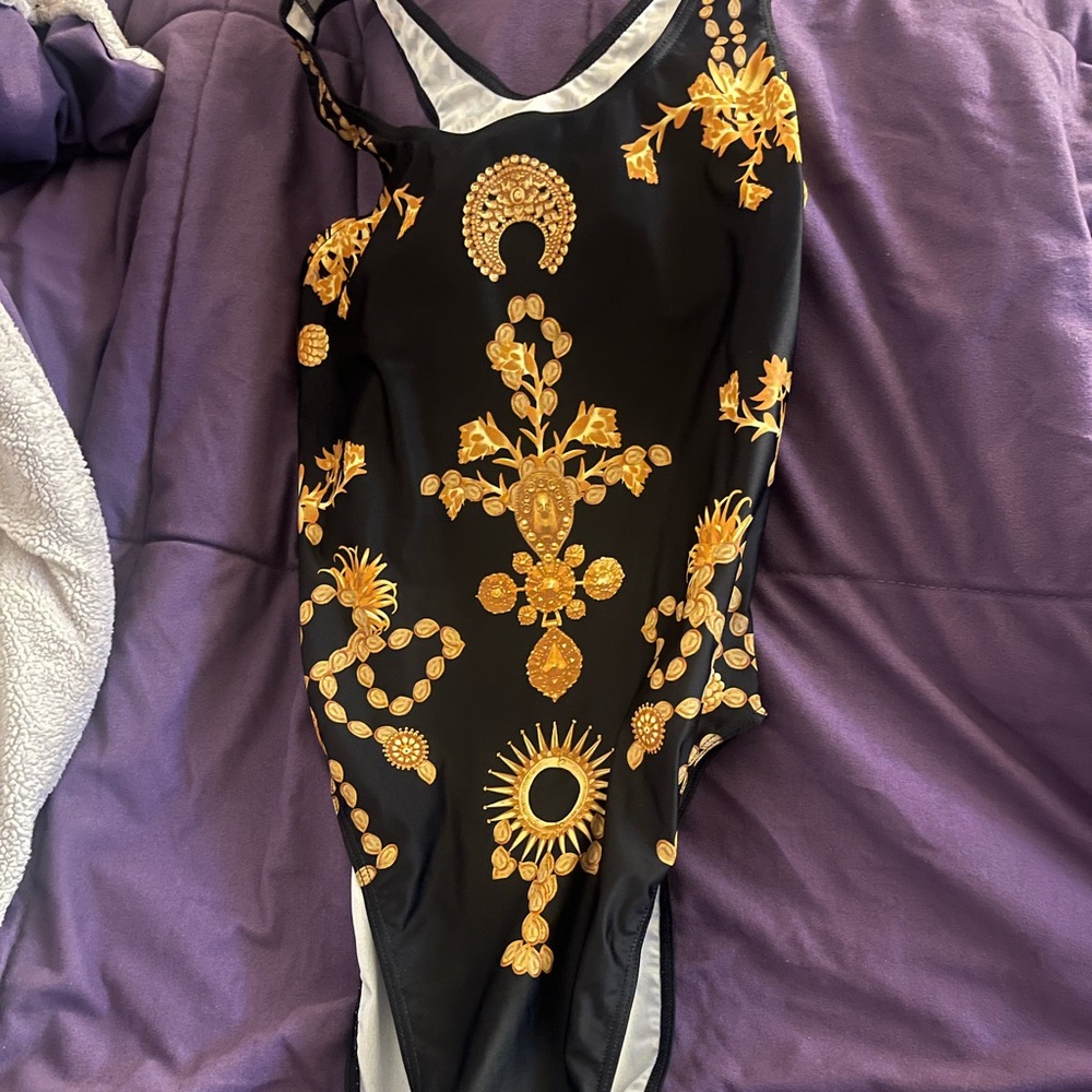 Marine serre ornament body suit